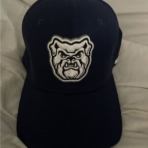 Nike Georgetown Bulldogs Blue and White Hat with Embroidered Logo